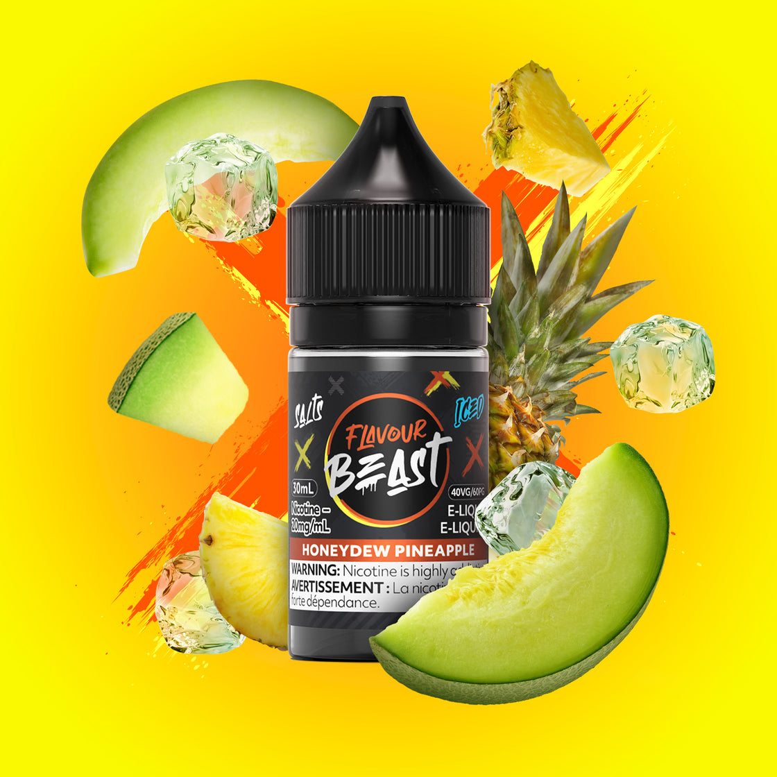Honeydew Pineapple Iced - Flavour Beast Salt 30mL