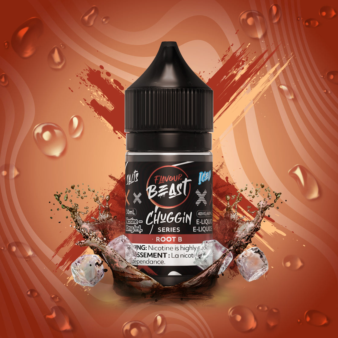 Flavour Beast Chuggin' Series Salt Nic E-Juice 30mL | Futuristic Vapes Flavour Beast Chuggin' Series Salt Nic E-Juice 30mL | Futuristic Vapes