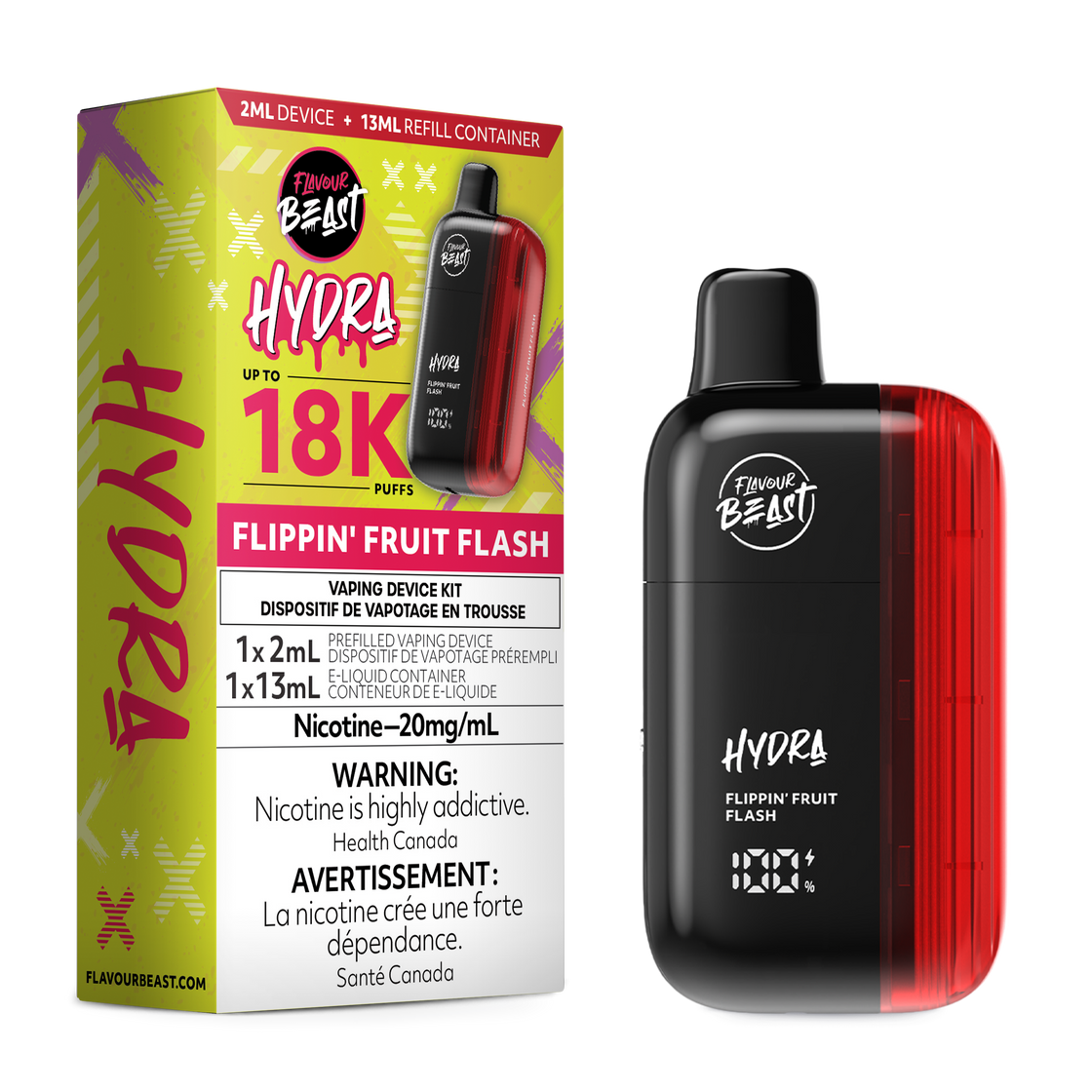 Flavour Beast Hydra 18K Disposables