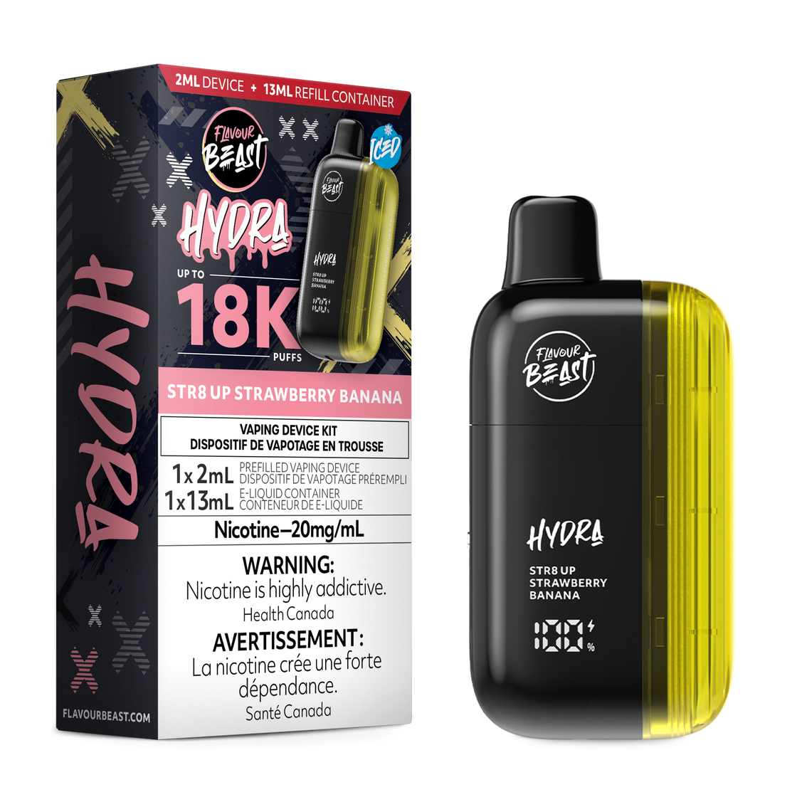 Flavour Beast Hydra 18K Disposables