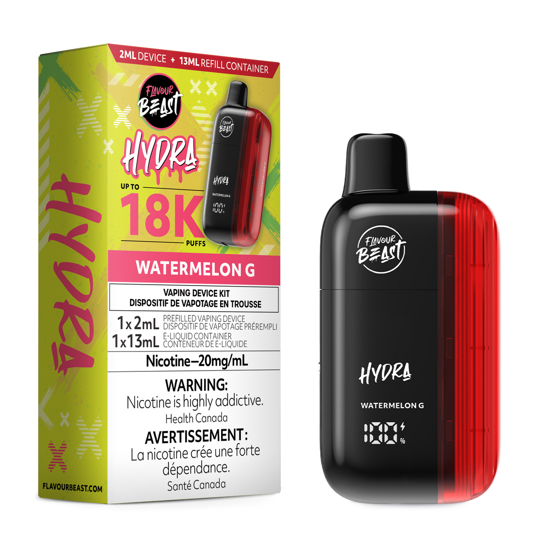 Flavour Beast Hydra 18K Disposables