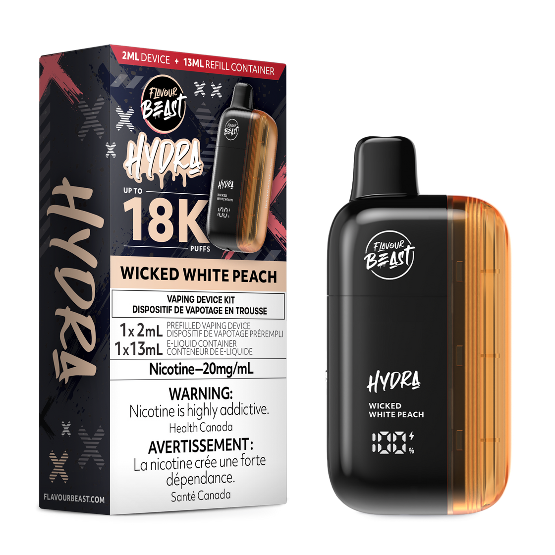 Flavour Beast Hydra 18K Disposables