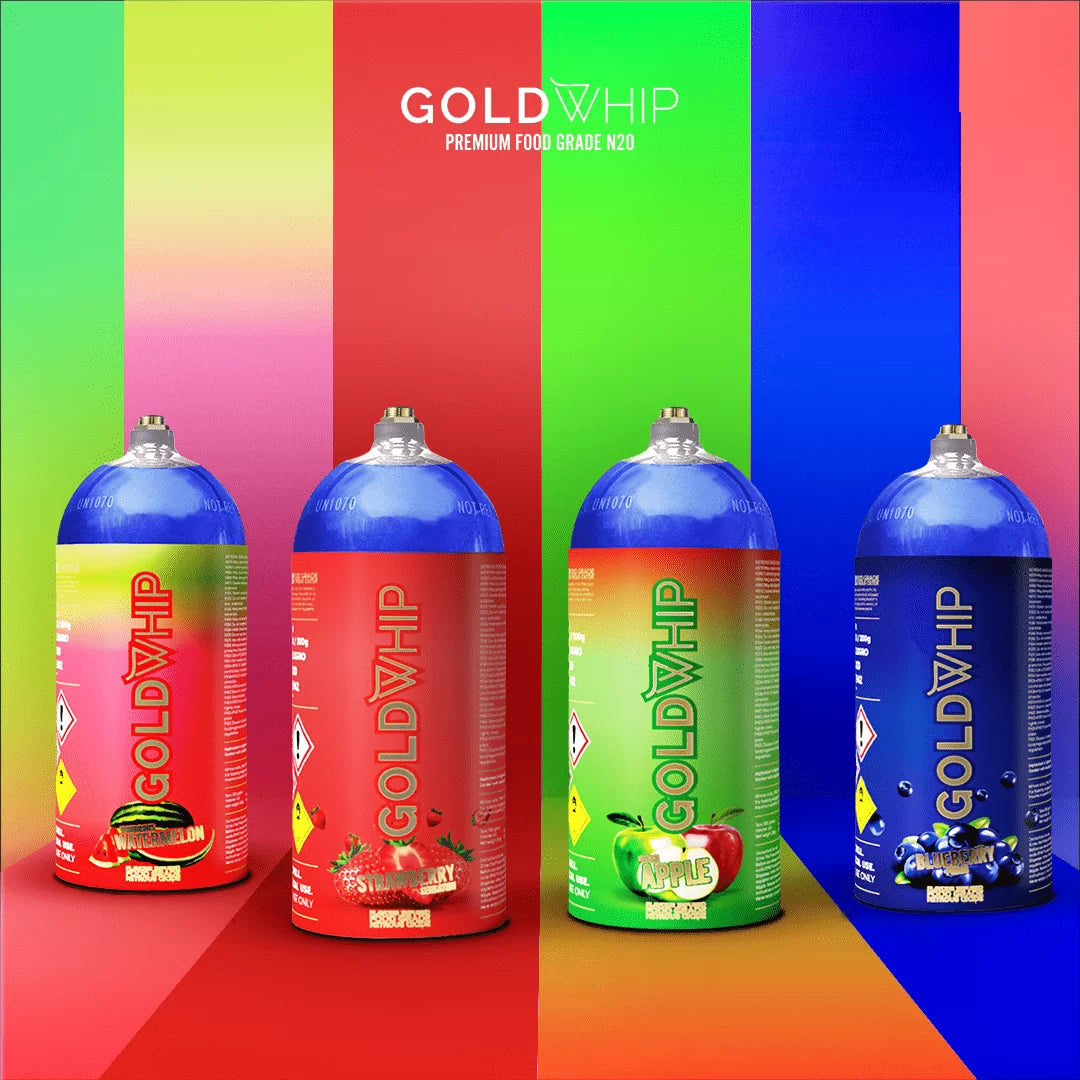 GoldWhip Nitrous Oxide Flavoured Cream Charger 200g