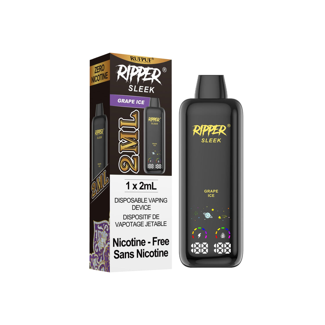 Ripper SLEEK Zero Nic 20K Disposable
