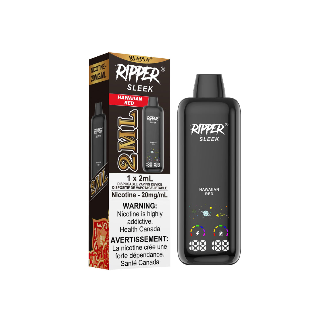 Ripper SLEEK 20K Disposables - RufPuf