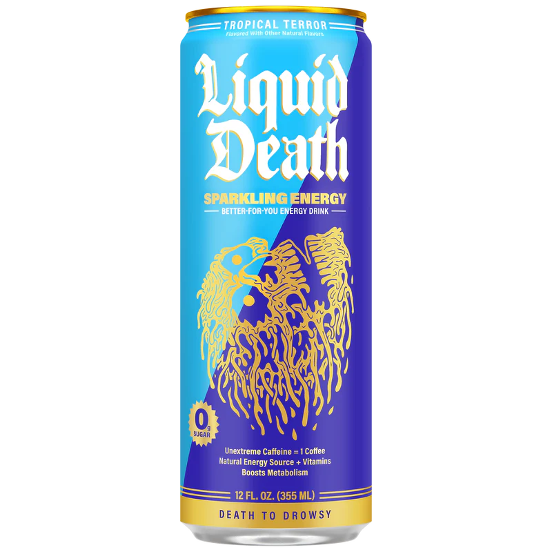 Liquid Death Energy Tropical Terror - 355mL Drink - US