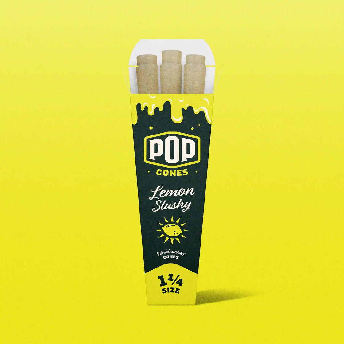 Lemon Slushy POP Cones 6-Pack