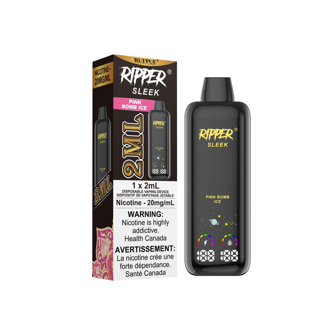 Ripper SLEEK 20K Disposables - RufPuf