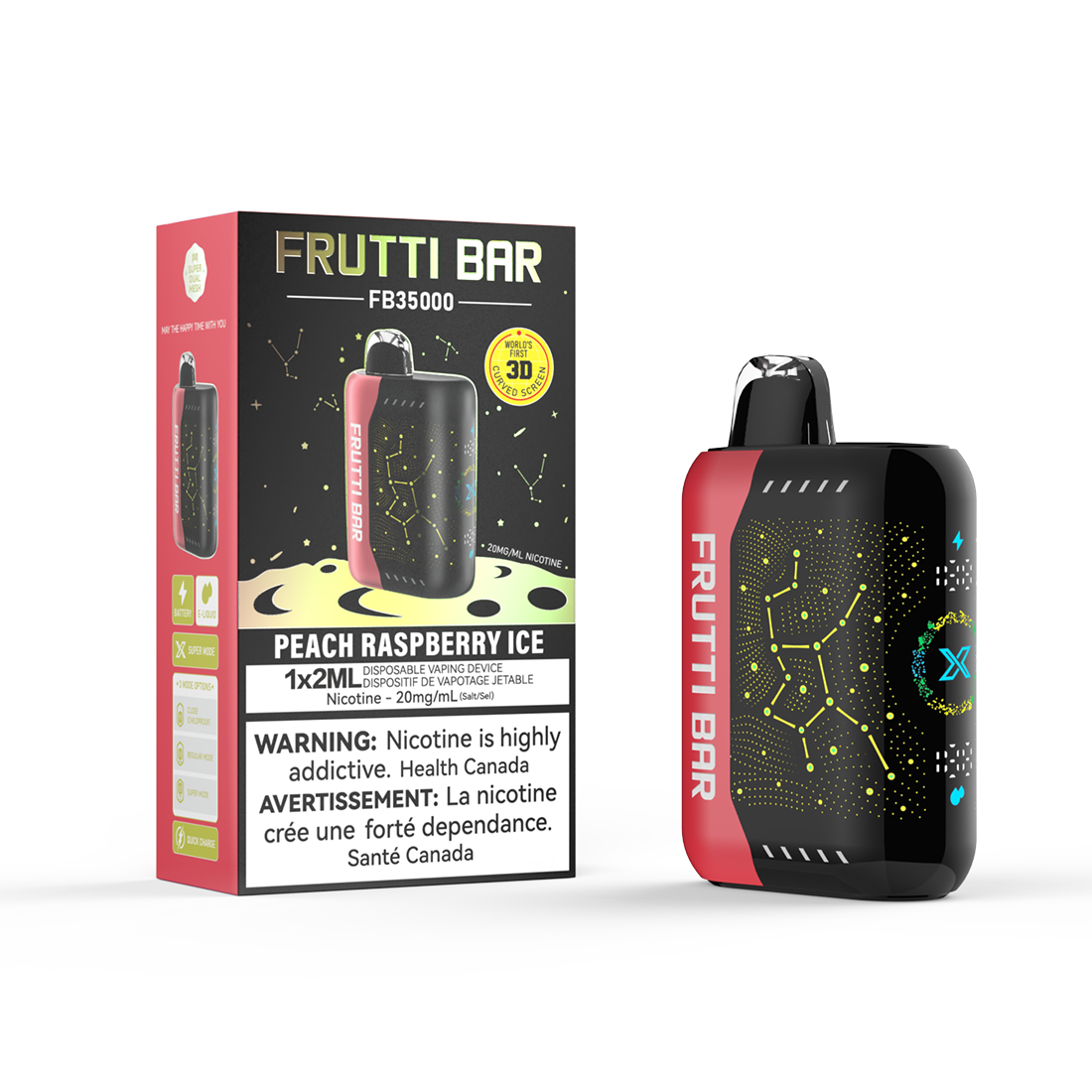 Frutti Bar 35K Intense Disposables 35,000 Puffs | Futuristic Vapes Frutti Bar 35K Intense Disposables 35,000 Puffs | Futuristic Vapes
