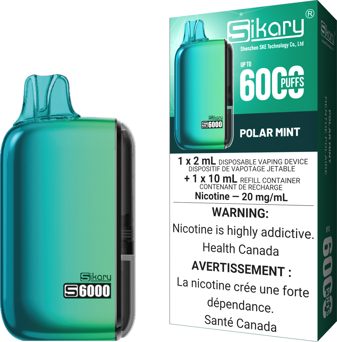 Sikary S6000 Disposables