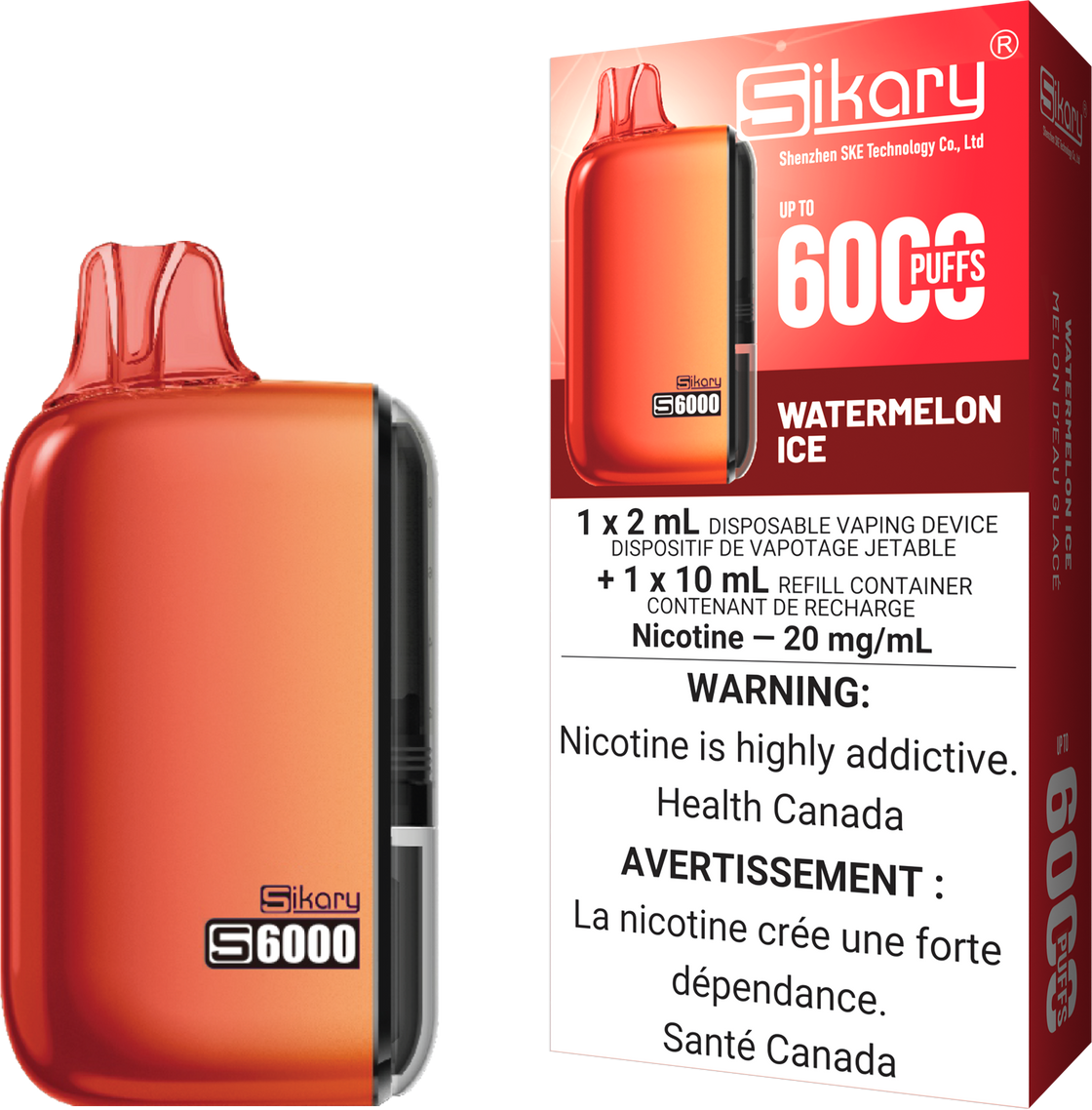 Sikary S6000 Disposables