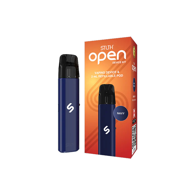 STLTH Open Device Kit CRC Navy – Futuristic Vapes Surrey Delta