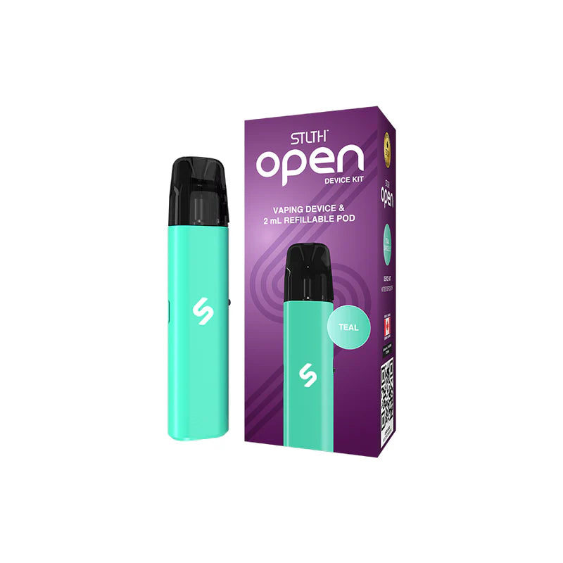 STLTH Open Device Kit CRC Teal – Futuristic Vapes Surrey Delta