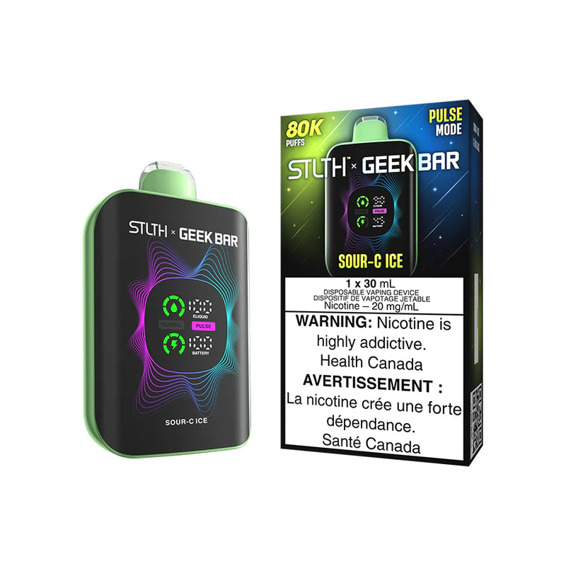 STLTH X GEEK BAR Disposable - Sour-C Ice | From $44.95 Futuristic Vapes STLTH X GEEK BAR Disposable - Sour-C Ice | From $44.95 Futuristic Vapes