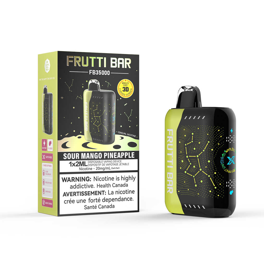 Frutti Bar 35K Intense Disposables 35,000 Puffs | Futuristic Vapes Frutti Bar 35K Intense Disposables 35,000 Puffs | Futuristic Vapes