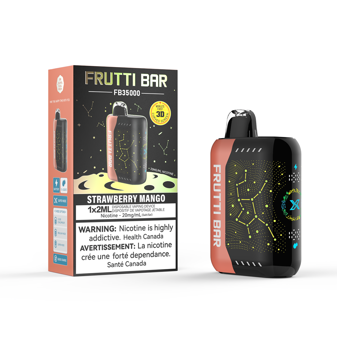 Frutti Bar 35K Intense Disposables 35,000 Puffs | Futuristic Vapes Frutti Bar 35K Intense Disposables 35,000 Puffs | Futuristic Vapes