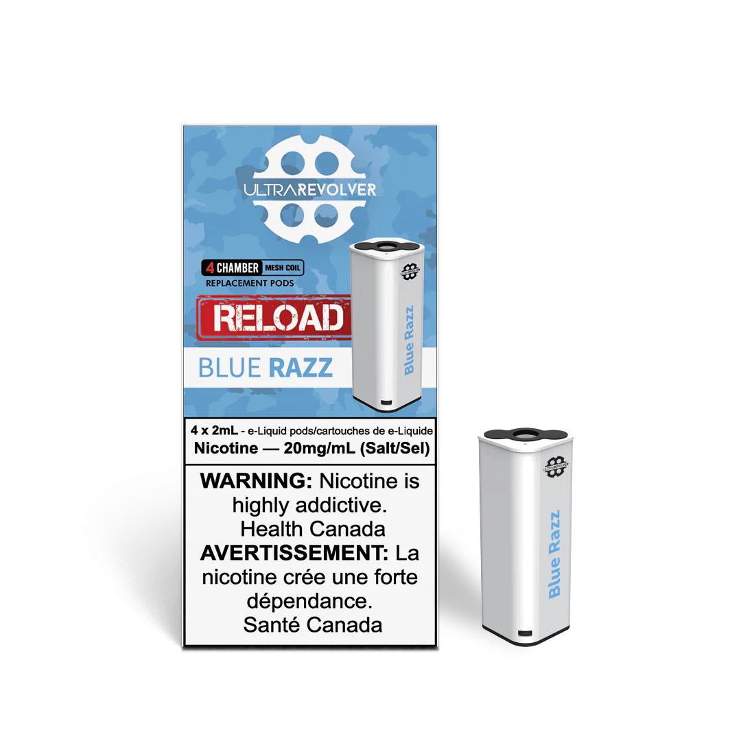 Ultra Revolver Reload Pods | Futuristic Vapes - #1 in Surrey/Delta Ultra Revolver Reload Pods | Futuristic Vapes - #1 in Surrey/Delta