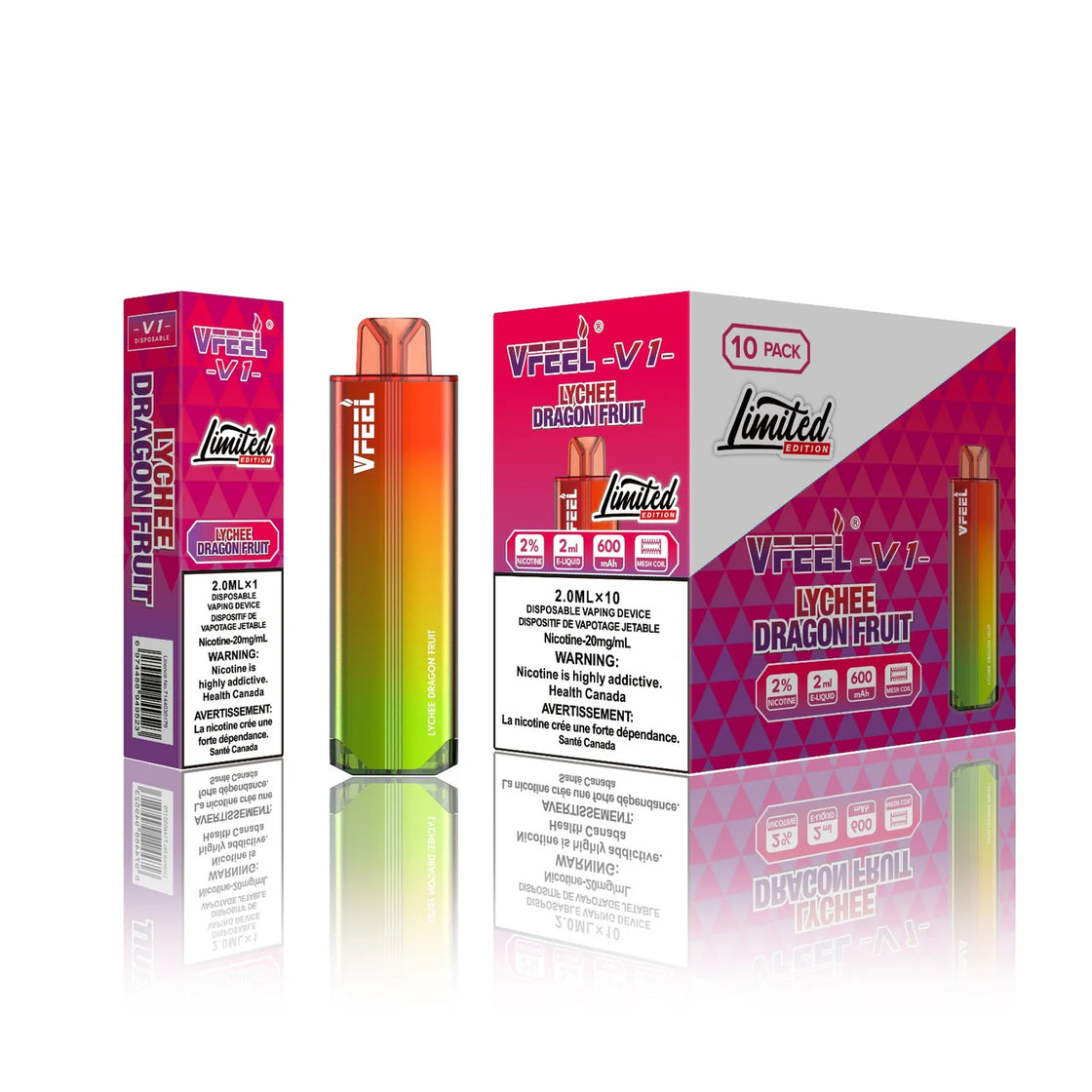 VFeel V1 6000 Puff Disposable | Futuristic Vapes - #1 in Surrey/Delta VFeel V1 6000 Puff Disposable | Futuristic Vapes - #1 in Surrey/Delta
