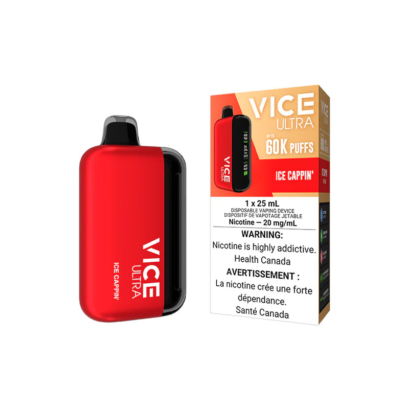 VICE ULTRA 60,000 Puffs Disposable Vape | Futuristic Vapes Canada VICE ULTRA 60,000 Puffs Disposable Vape | Futuristic Vapes Canada