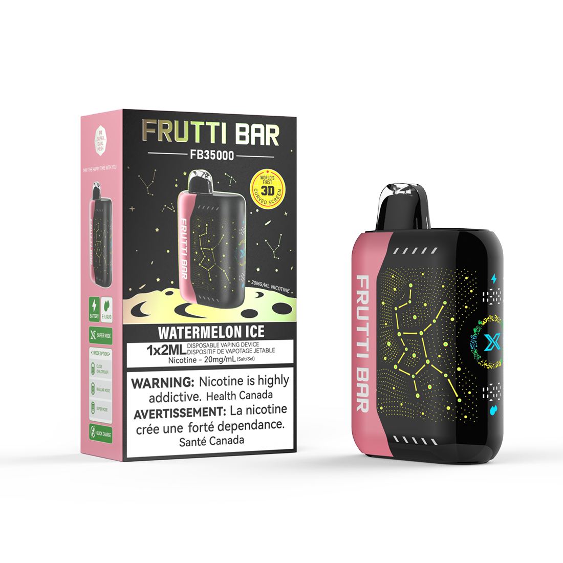 Frutti Bar 35K Intense Disposables 35,000 Puffs | Futuristic Vapes Frutti Bar 35K Intense Disposables 35,000 Puffs | Futuristic Vapes