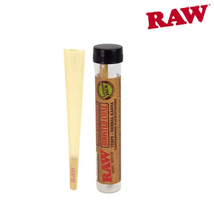 Raw Rocket Booster Cones Lemon Jack