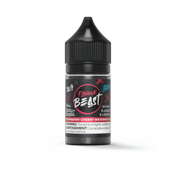 Strawberry Cherry Watermelon Iced - Flavour Beast Salt 30mL