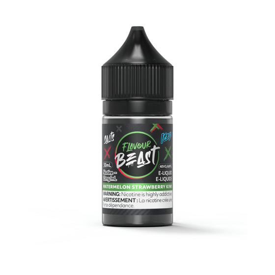 Watermelon Strawberry Kiwi Iced - Flavour Beast Salt 30mL