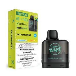 Level X G2 2+10 32K Puffs Disposable Pods - Flavour Beast