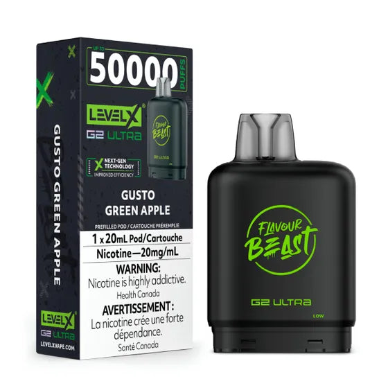 Level X Flavour Beast G2 Ultra Pods - 50K Puffs