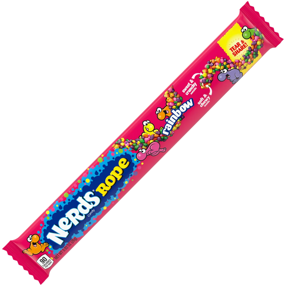 Nerds Rope Rainbow Candy - 26g