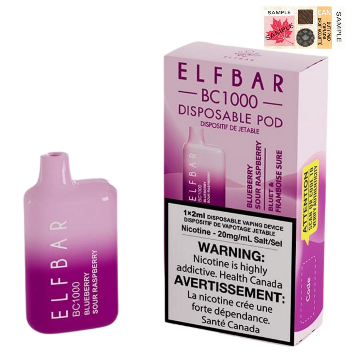 ELF Bar BC1000 Puff Disposable | Futuristic Vapes - #1 in Surrey/Delta