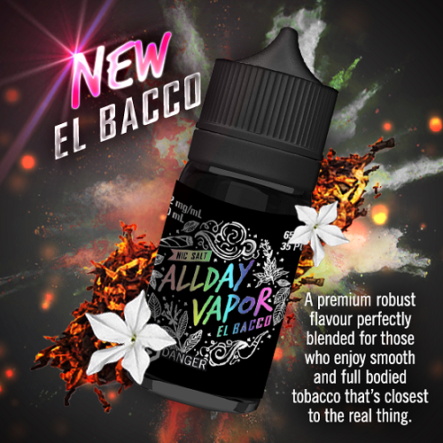 El Bacco Salt - All Day Vapor